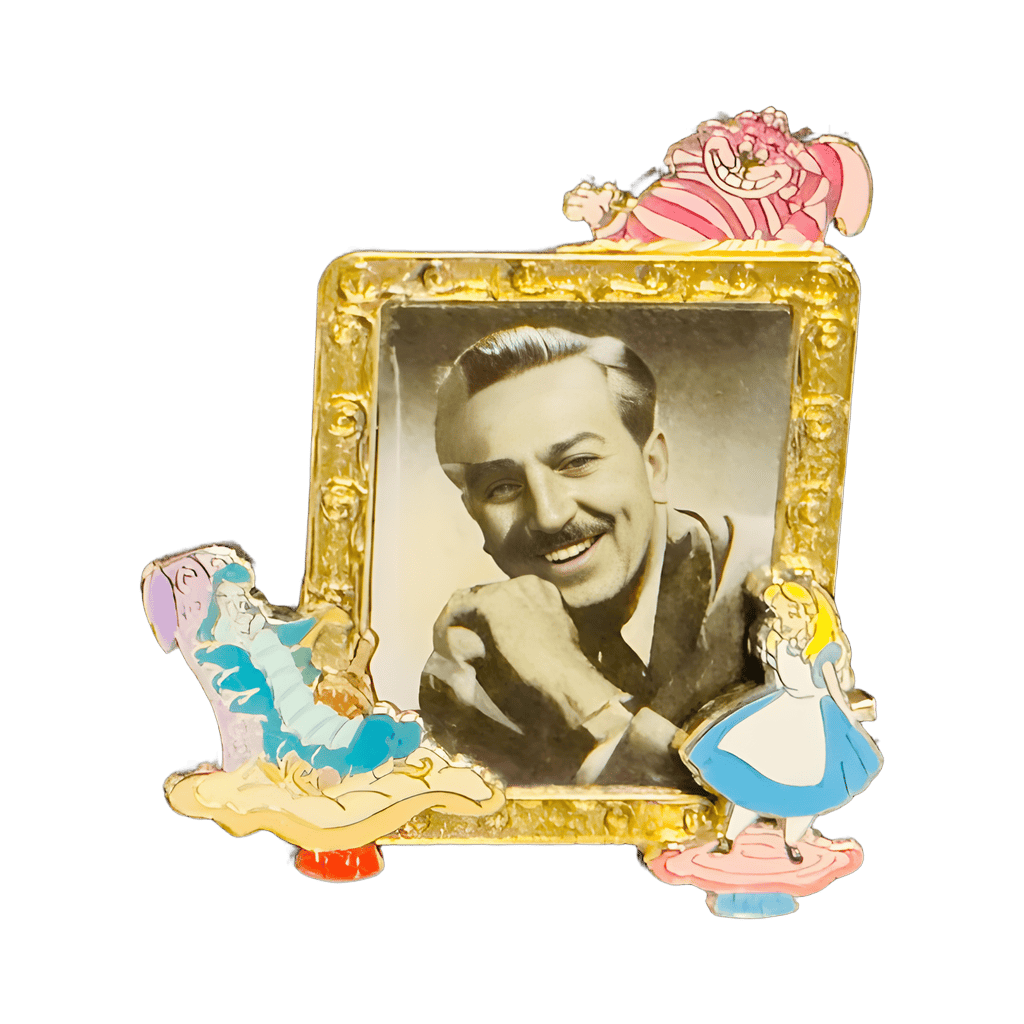 Alice, Cheshire Cat, and Absolem - Alice in Wonderland Disney pin