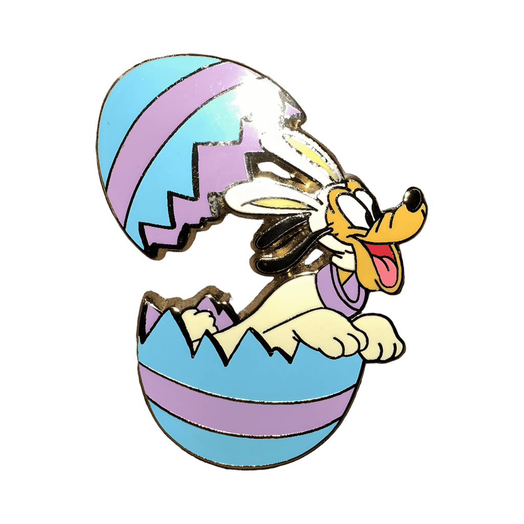 Pluto Easter egg Disney pin