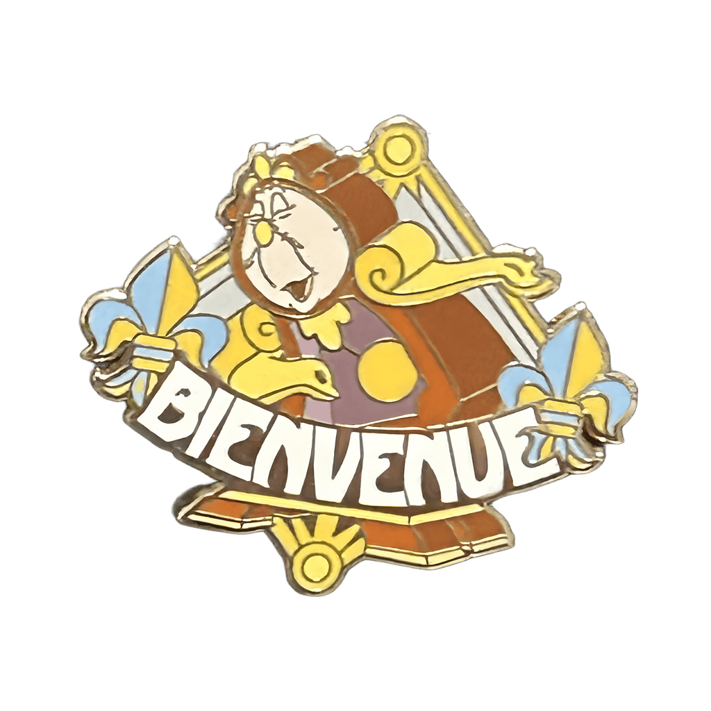 Cogsworth - Bienvenue Disney pin