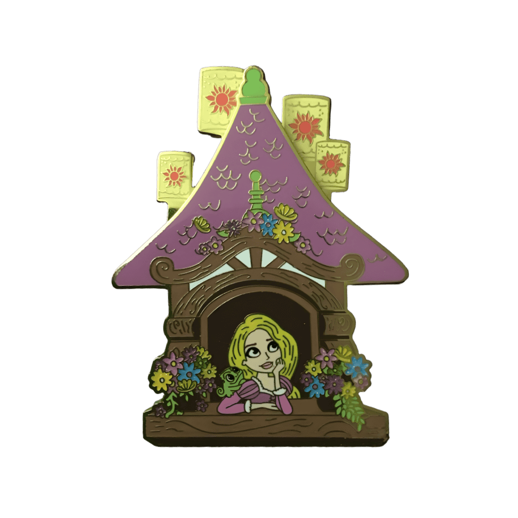 Rapunzel and Pascal 10th Anniversary Loungefly Disney pin