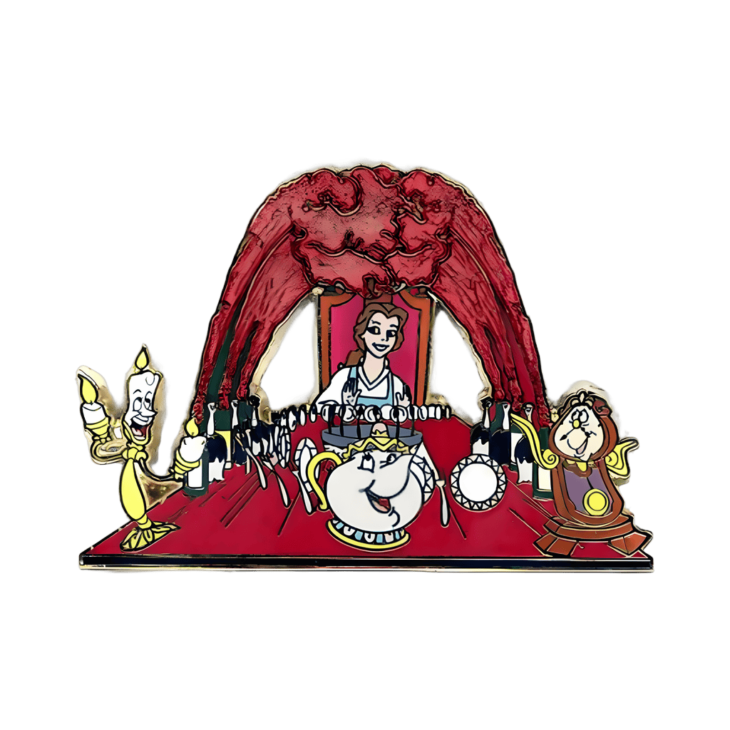 Belle and friends Disney pin