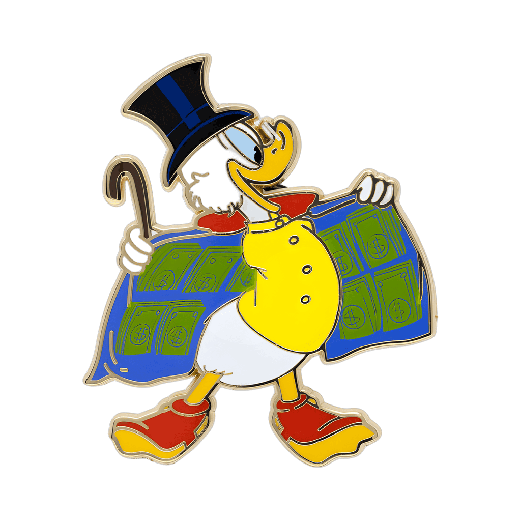 Scrooge McDuck Disney pin