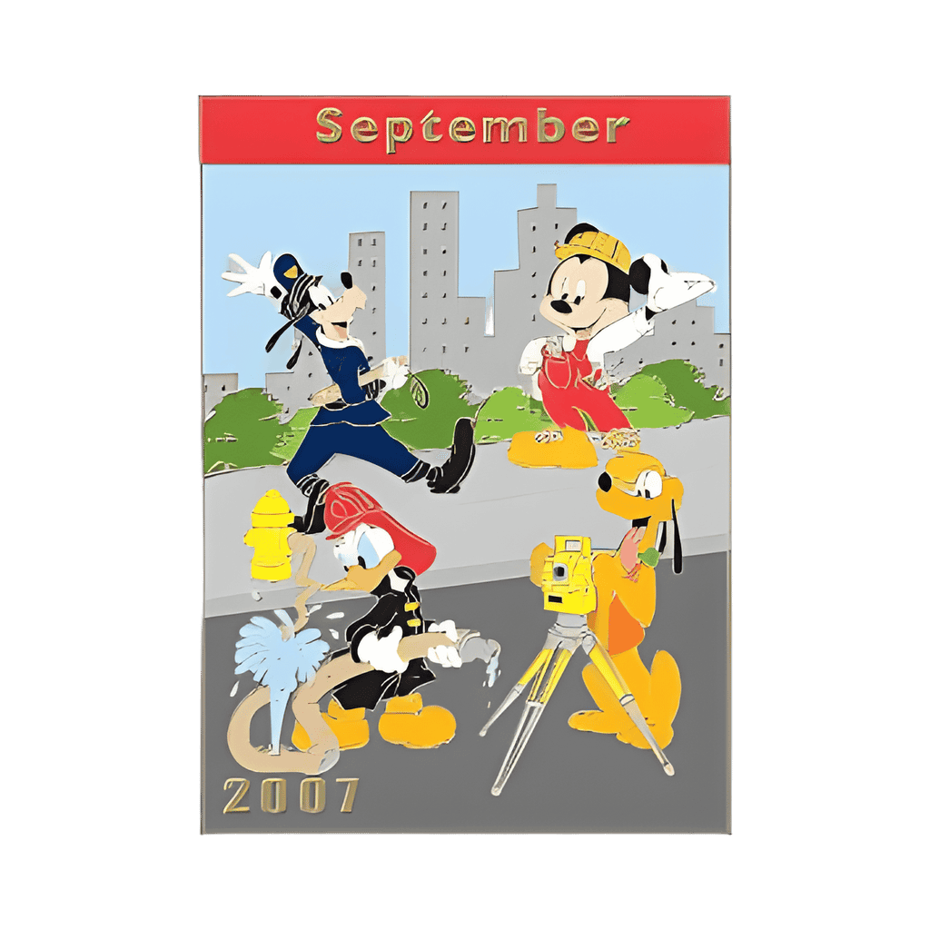 September - Mickey and friends Disney pin