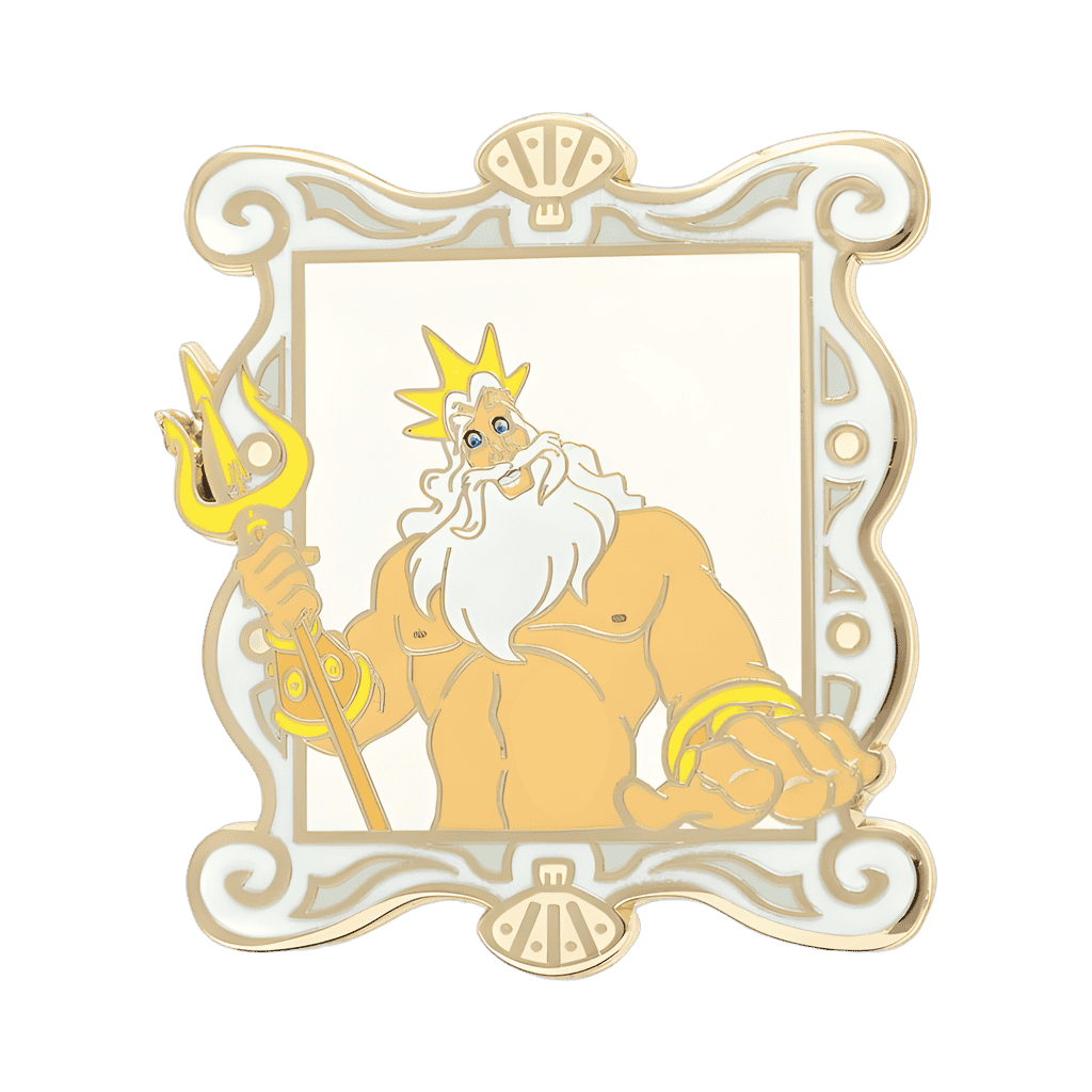 King Triton - The Little Mermaid Disney pin