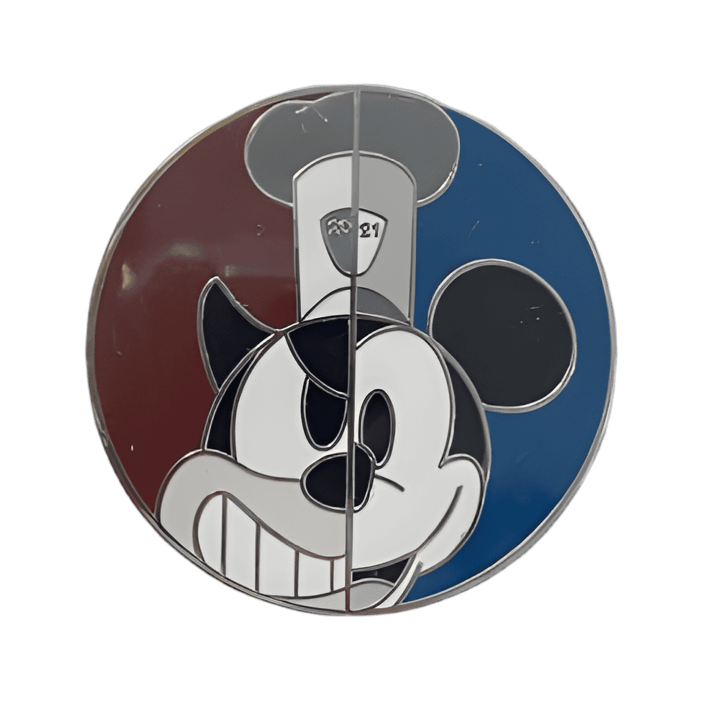 Pin Trading Time Capsule - Mickey/Pete Heroes vs. Villains Future Event Pin Disney pin