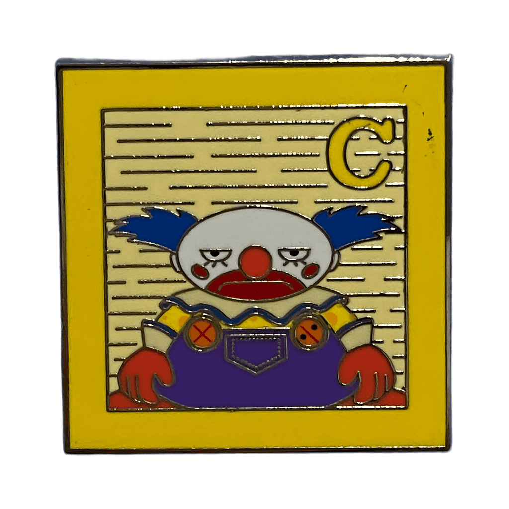 Chuckles Clown block Disney pin