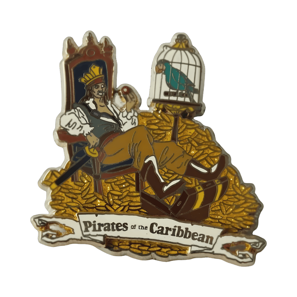 Jack Sparrow in Treasure Room Disney pin