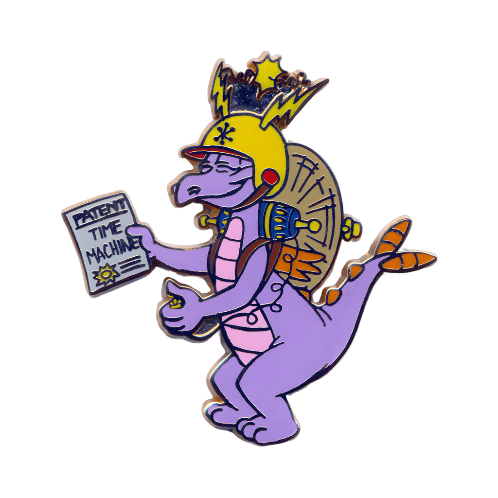 Time Machine Disney pin