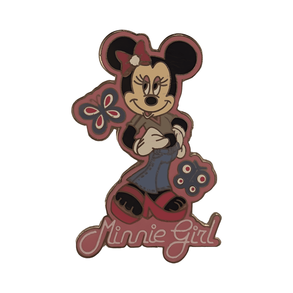Minnie Girl HKDL Disney pin