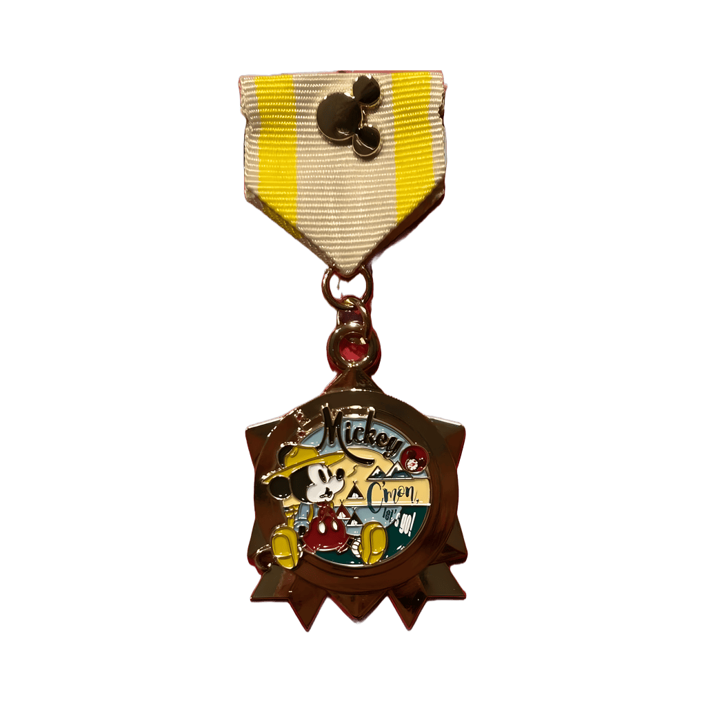 Mickey C’mon Let’s Go Disney pin