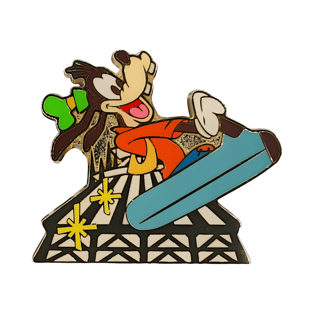 Goofy at Space Mountain Disney pin