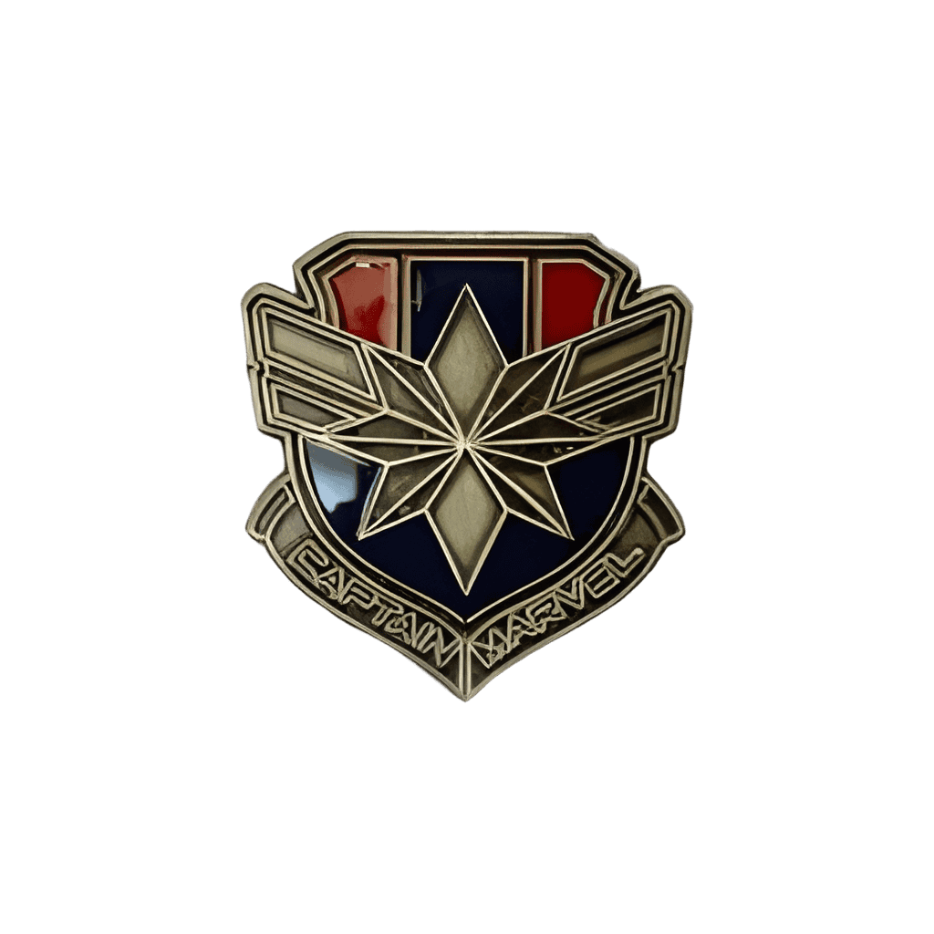 Captain Marvel Shield Pin Disney pin