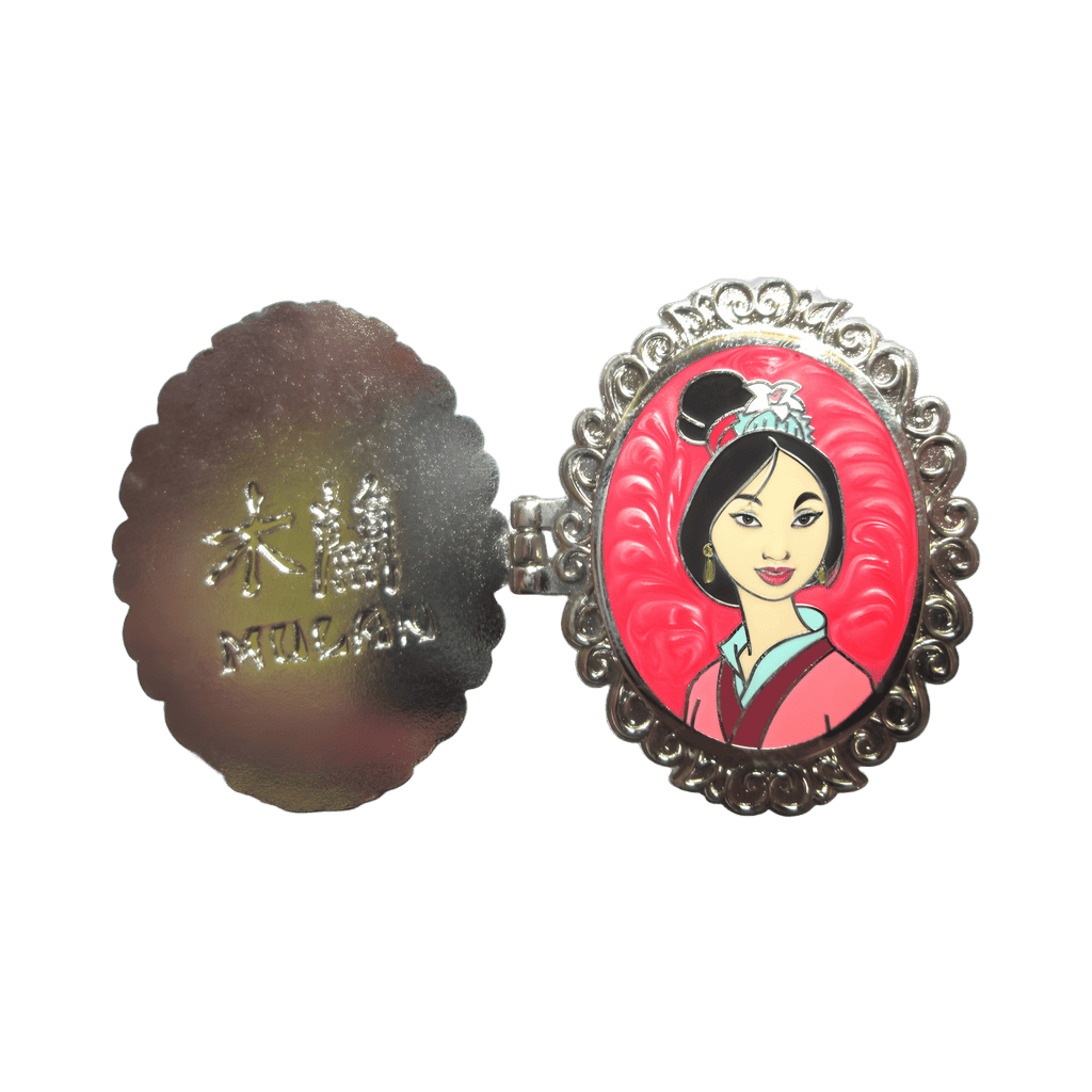 Mulan hinged icon Disney pin