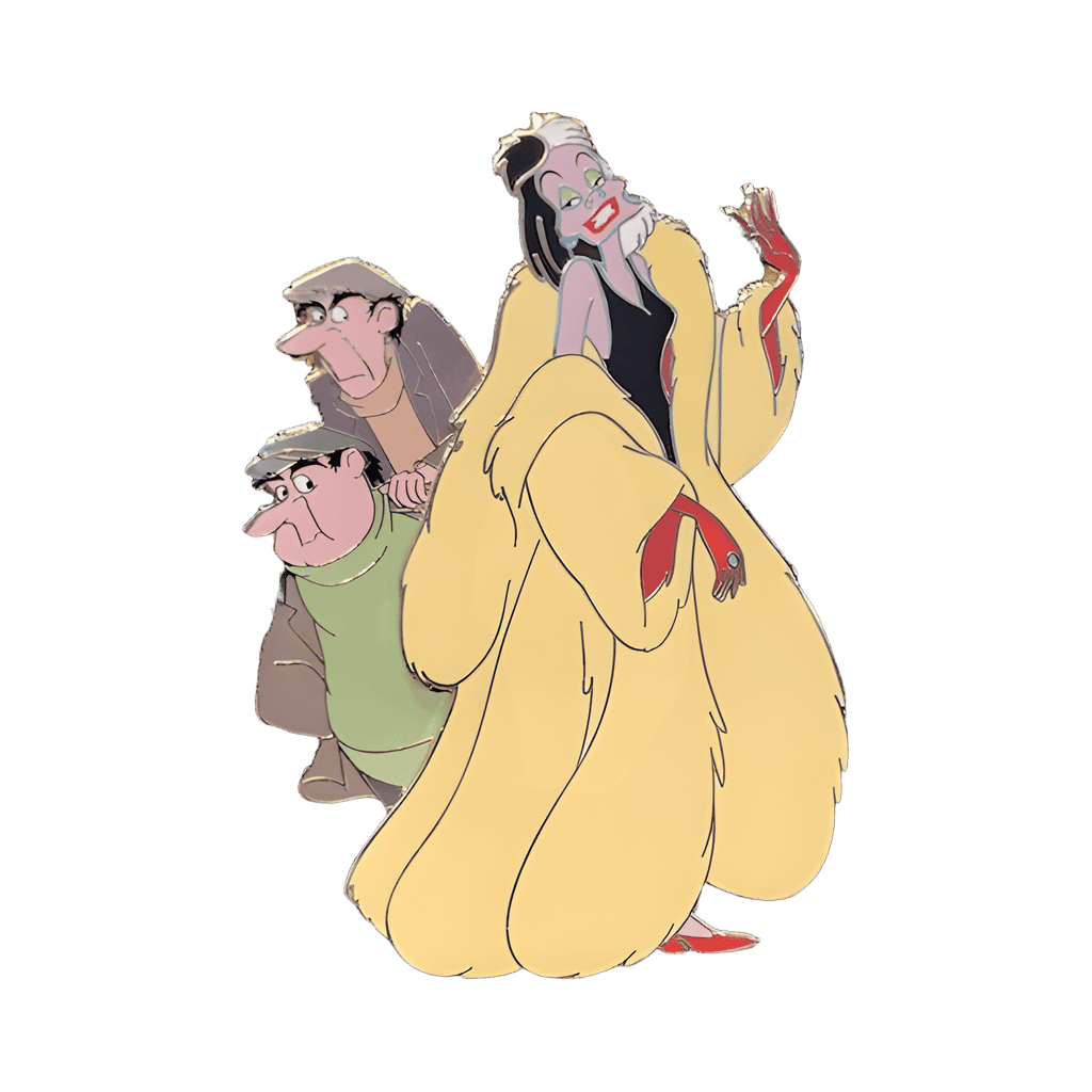 Cruella de Vil Disney pin
