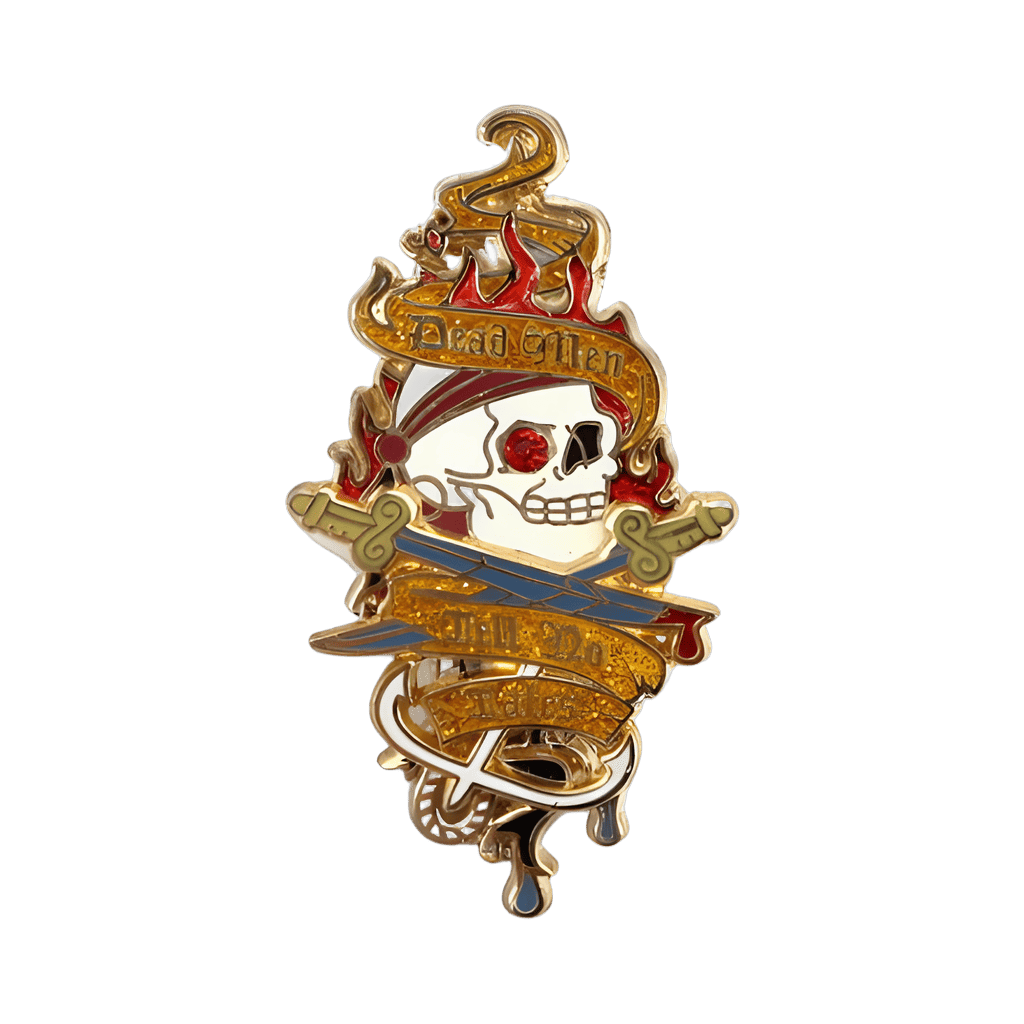 Dead Men Tell No Tales - Jeweled Skull Disney pin