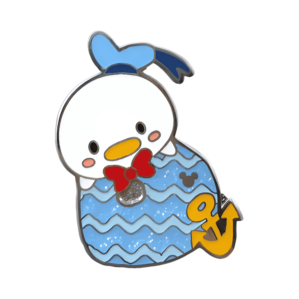 Donald Duck Letter D Disney pin