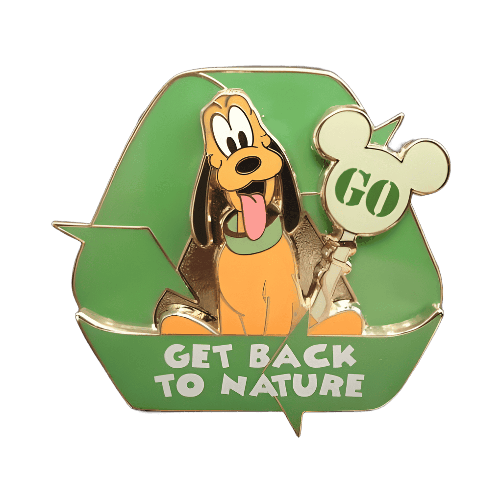 Get Back to Nature - Pluto Disney pin