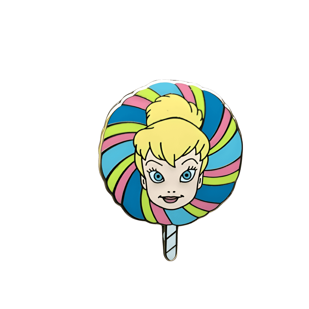 Lollipops Mystery 4 Pin Tin Collection (Tinker Bell) Disney pin