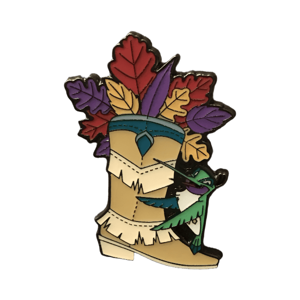 Pocahontas Princess boot Disney pin