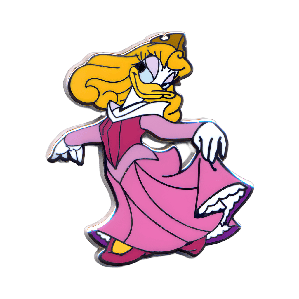 Daisy Duck as Princess Aurora Disney pin