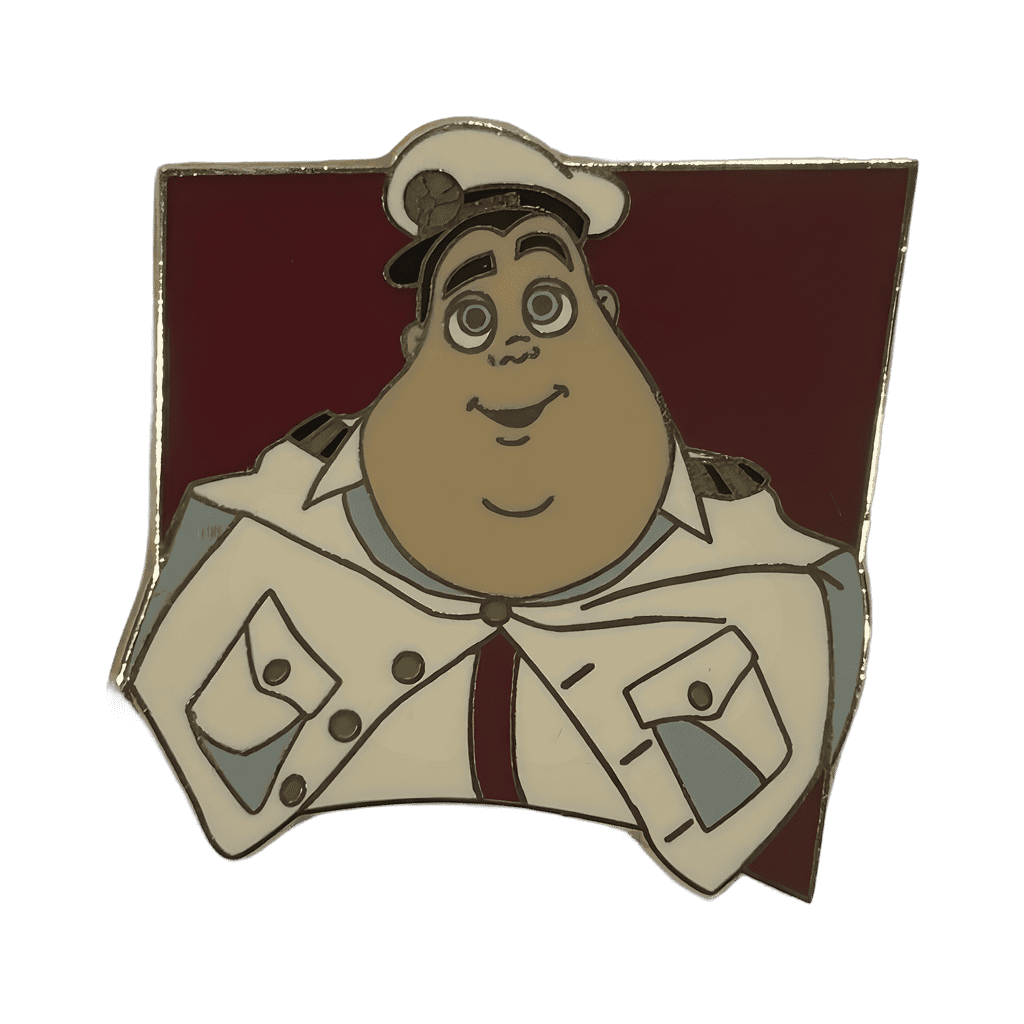 Captain B McCrea Disney pin
