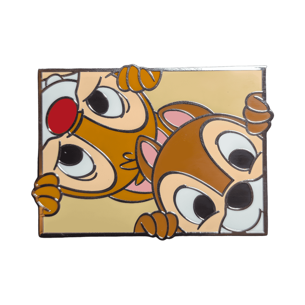Chip and Dale Selfie Disney pin