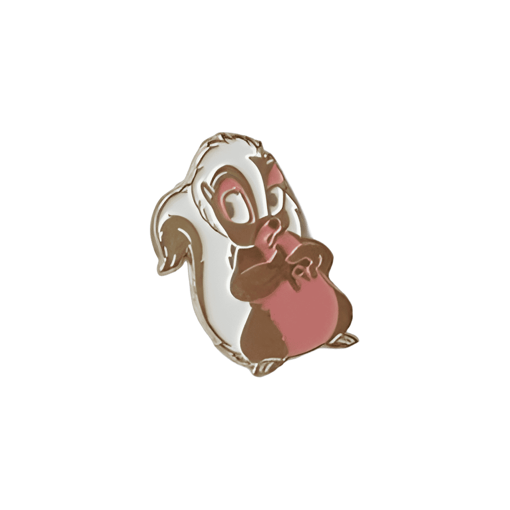 Flower (Gold) Disney pin