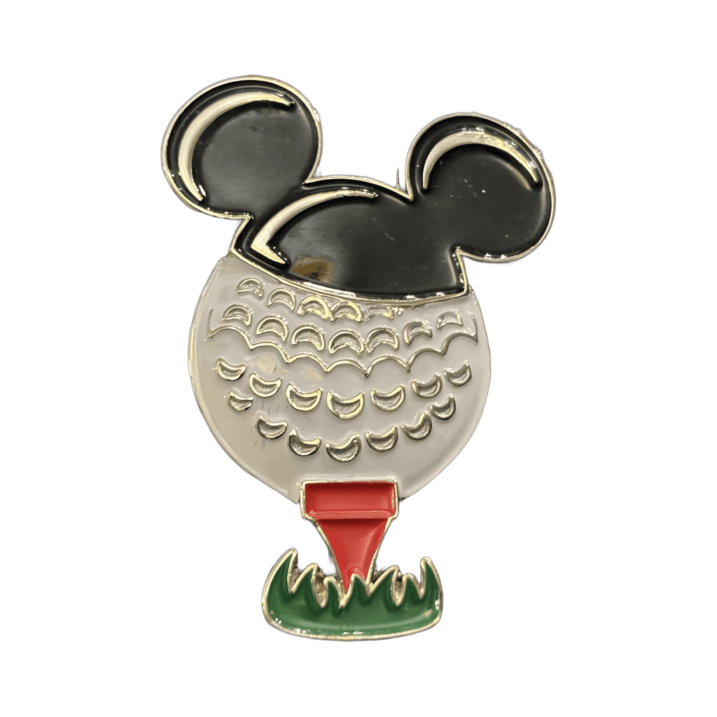 Mickey hat golf ball and tee Disney pin