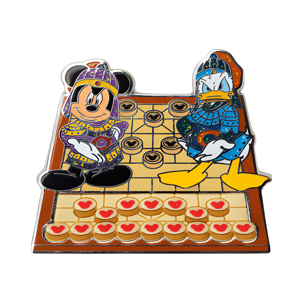 Chinese Chess - Mickey and Donald Disney pin