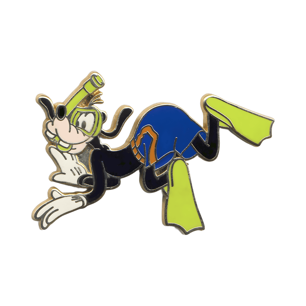 Goofy Snorkeling Disney pin