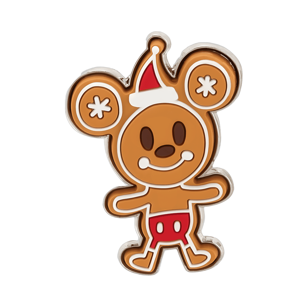 Gingerbread Mickey & Minnie with Fantasyland Castle Base Set — Mickey Disney pin