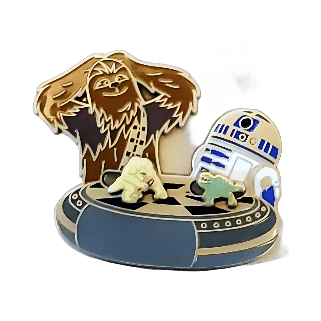 Star Wars Holochess Slider Disney pin