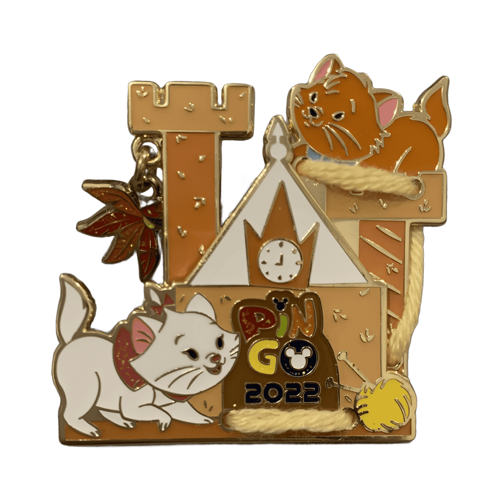 Surprise Pin - Marie and Toulouse Disney pin