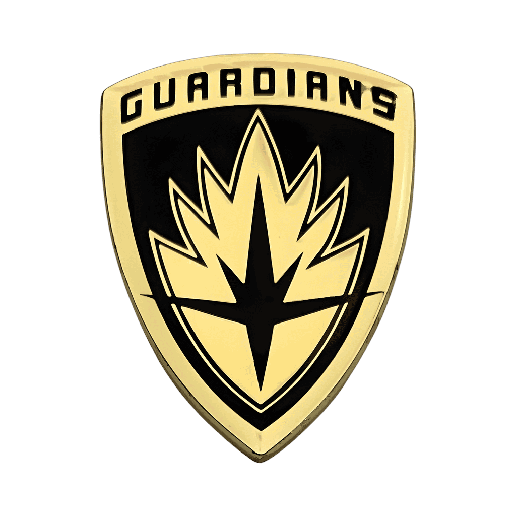 Guardians of the Galaxy Shield Logo Disney pin