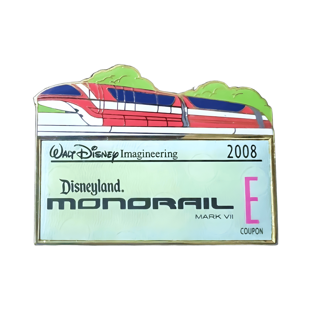 Monorail Mark VII Disney pin