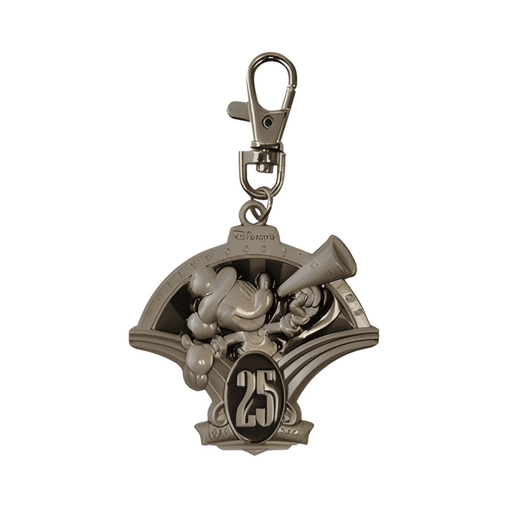 Director Mickey Lanyard Medal and Pin Set - Sculpted Lanyard Medal Disney pin