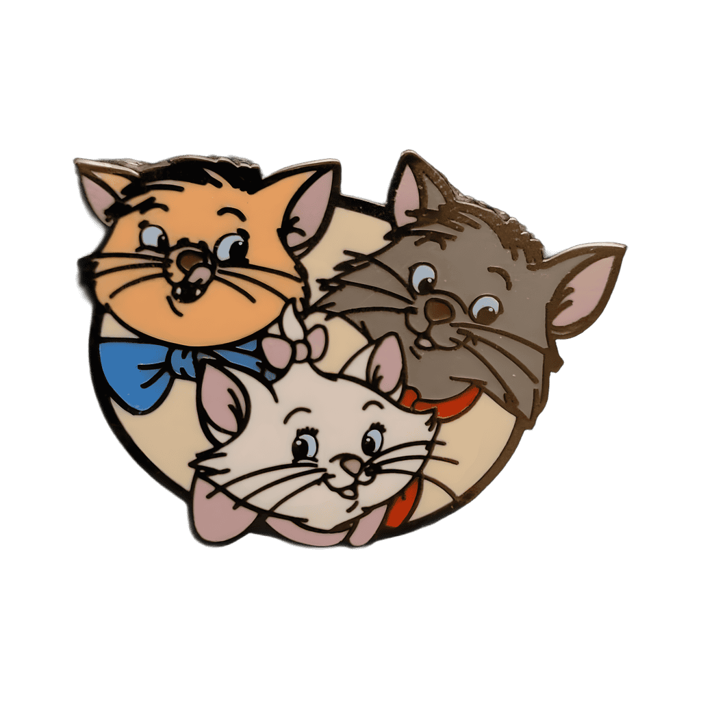 Marie, Toulouse, and Berlioz Disney pin