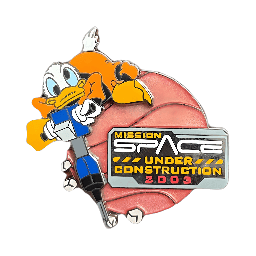 Donald Duck Jackhammer Disney pin