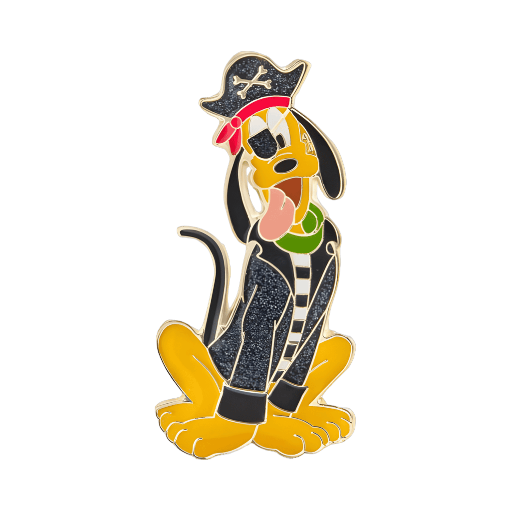 Pluto Disney Pirate Costume Disney pin