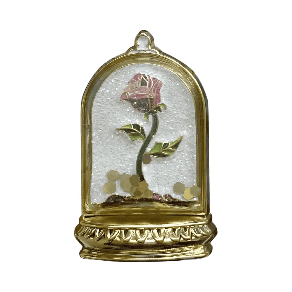 Enchanted Rose Bell Jar Disney pin