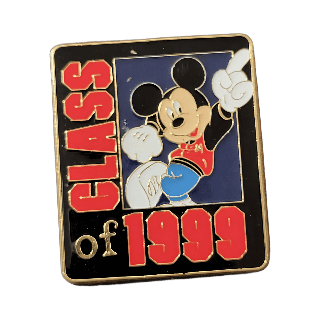 Class of 1999 Mickey Disney pin