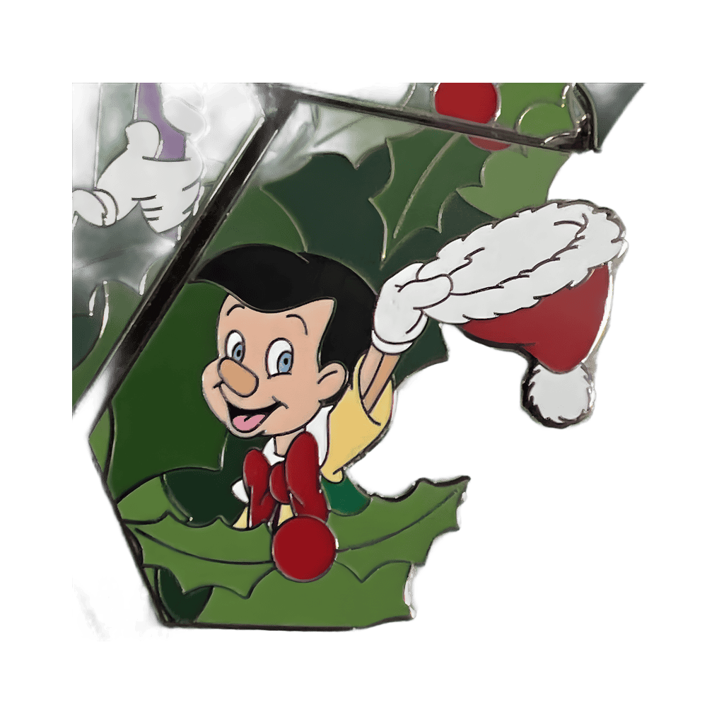 Pinocchio Christmas puzzle Disney pin