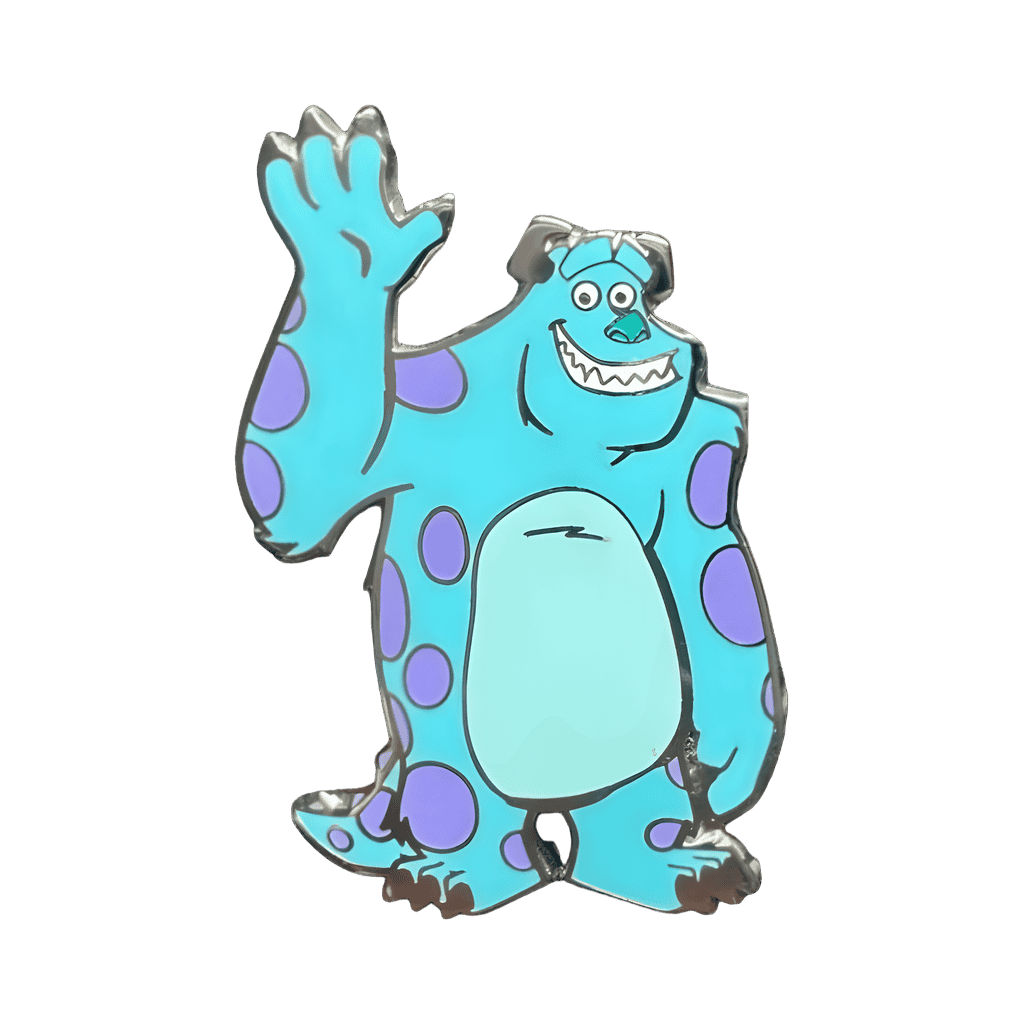 Sulley (James P. Sullivan) Waving Disney pin