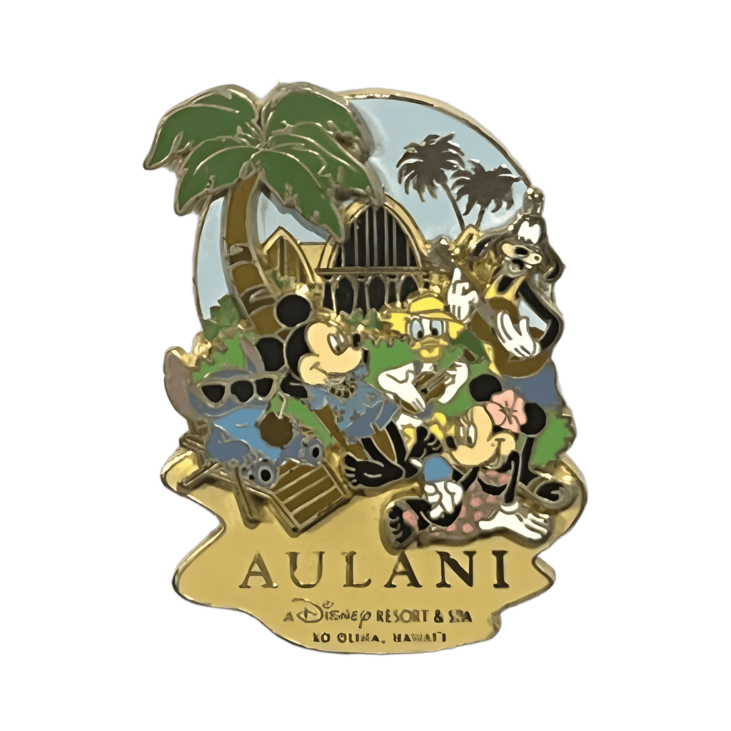 Aulani Resort & Spa Mickey & Friends Disney pin