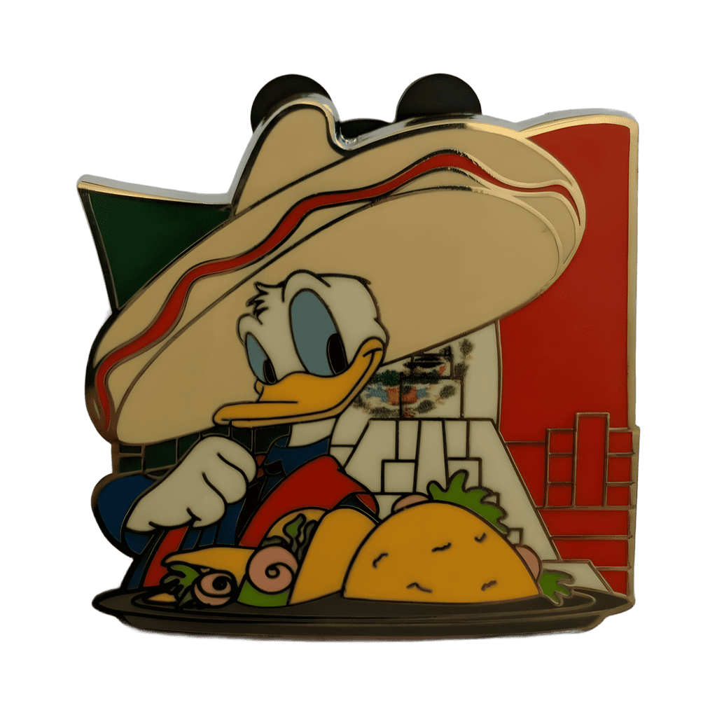 Donald Duck in Mexico Disney pin