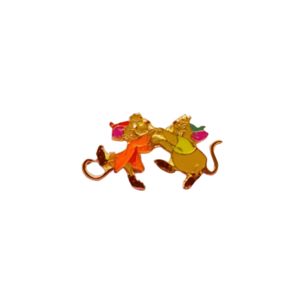 Jaq and Gus Disney pin