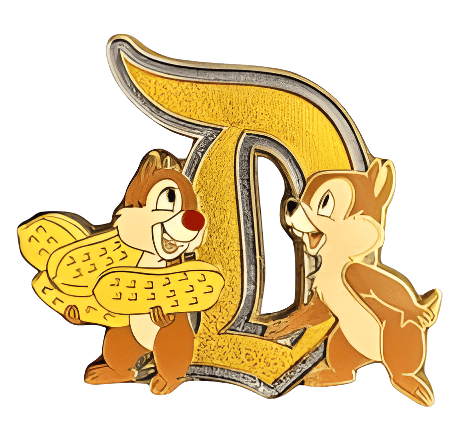 Chip and Dale Disney pin