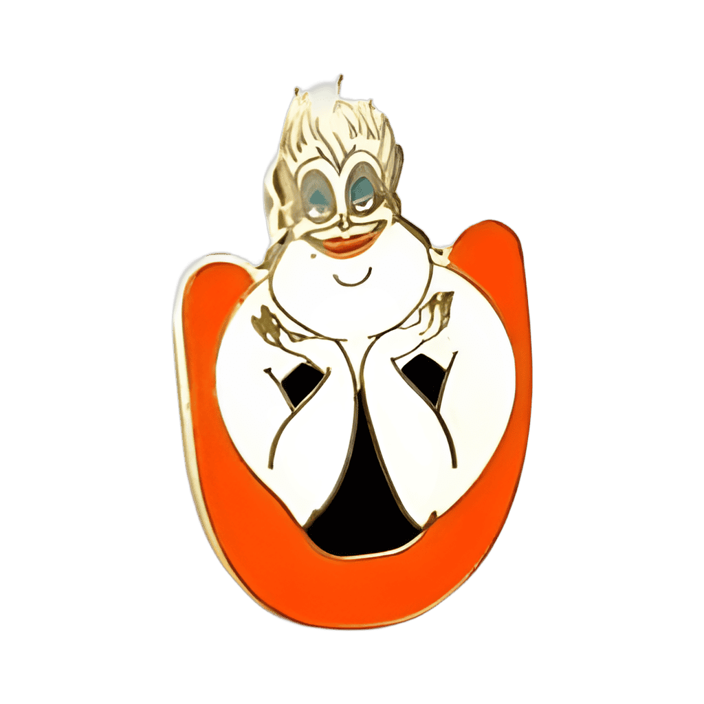 U is for Ursula Disney pin