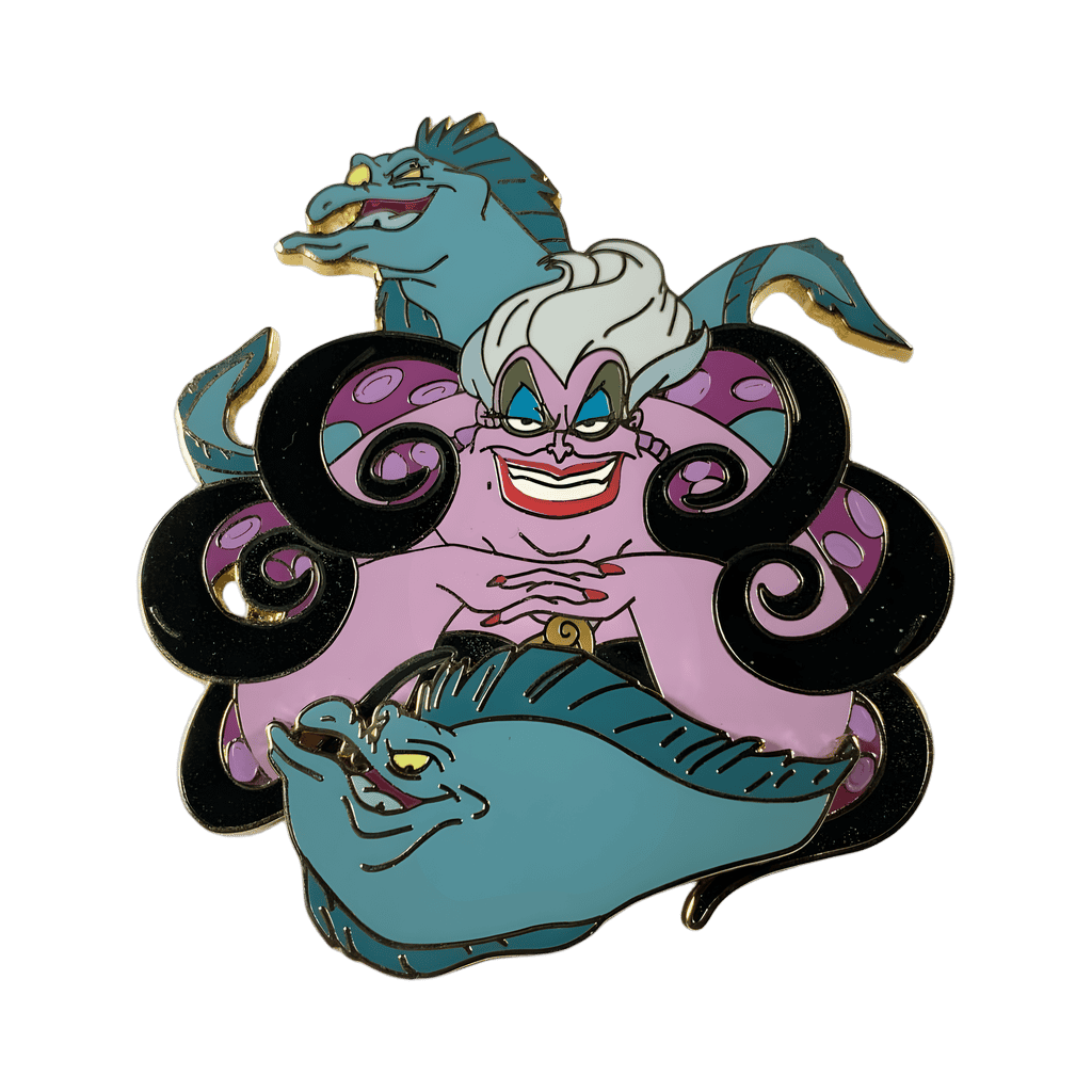 Ursula with Flotsam and Jetsam (SURPRISE) Disney pin