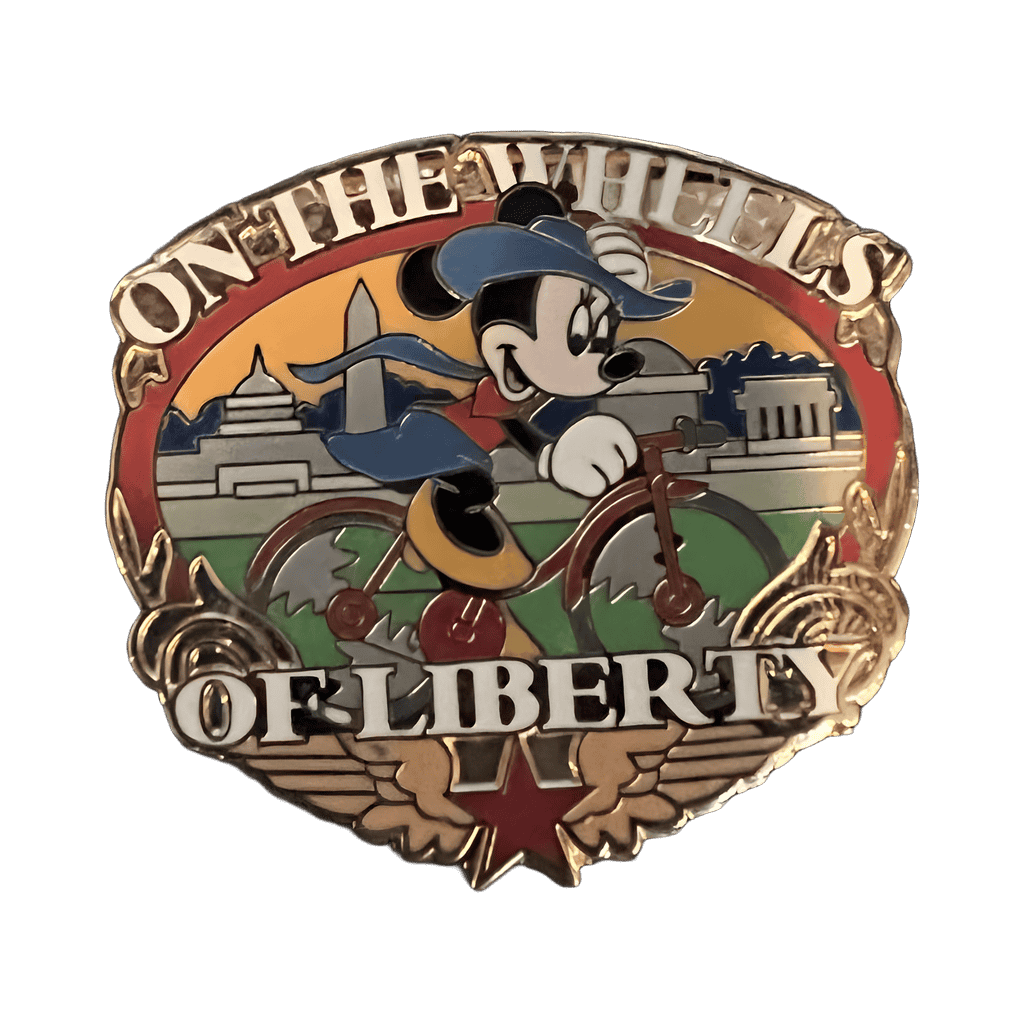 On the Wheels of Liberty - Minnie Mouse Disney pin